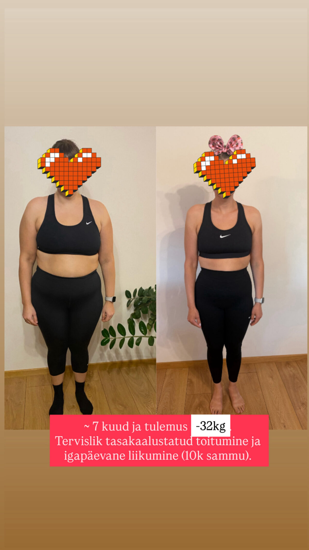 liisa fitness edulugu kaalulangetus
